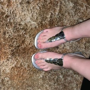 Silver One-Inch Wedge